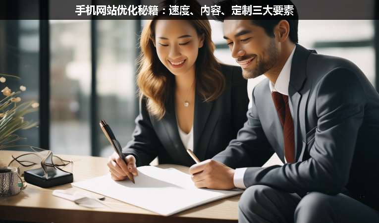 手機(jī)網(wǎng)站優(yōu)化秘籍：速度、內(nèi)容、定制三大要素