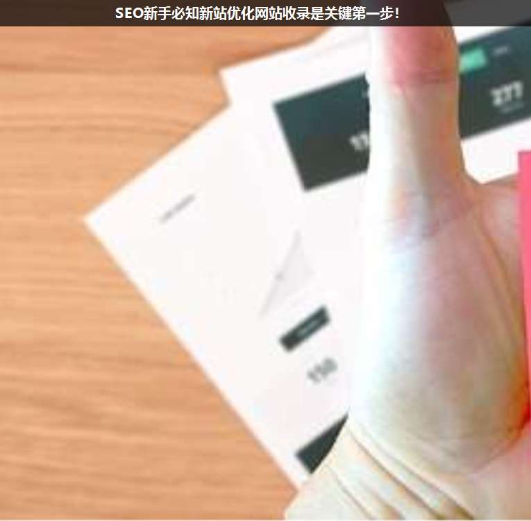 SEO新手必知新站優(yōu)化網(wǎng)站收錄是關鍵第一步!