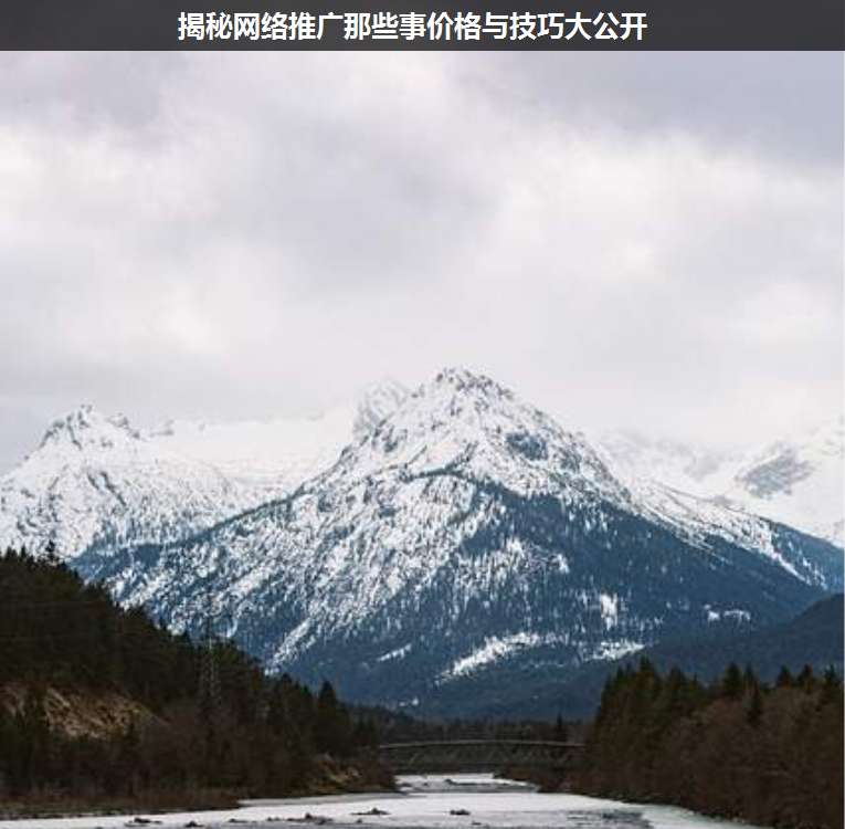 揭秘網(wǎng)絡(luò)推廣那些事價格與技巧大公開