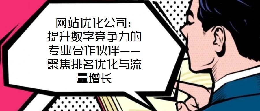  網(wǎng)站優(yōu)化公司：提升數(shù)字競(jìng)爭(zhēng)力的專業(yè)合作伙伴——聚焦排名優(yōu)化與流量增長(zhǎng)