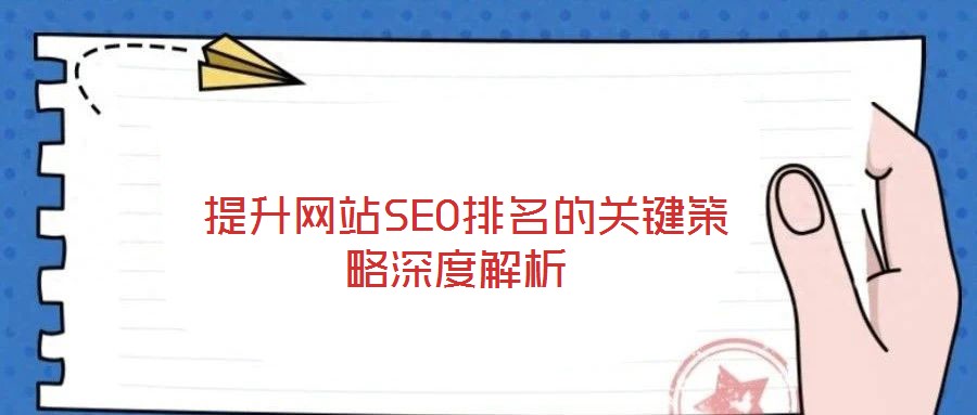  提升網(wǎng)站SEO排名的關(guān)鍵策略深度解析