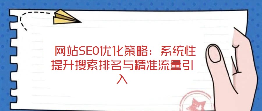  網(wǎng)站SEO優(yōu)化策略：系統(tǒng)性提升搜索排名與精準(zhǔn)流量引入