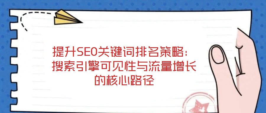 提升SEO關(guān)鍵詞排名策略：搜索引擎可見(jiàn)性與流量增長(zhǎng)的核心路徑