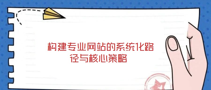  構(gòu)建專(zhuān)業(yè)網(wǎng)站的系統(tǒng)化路徑與核心策略